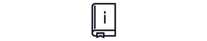 Open book icon symbolizing an overview of 3D printing basics and foundational concepts for beginners.