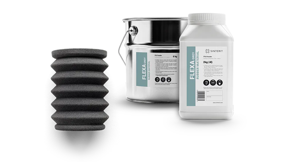 flexible sls materials for lisa 3d printer