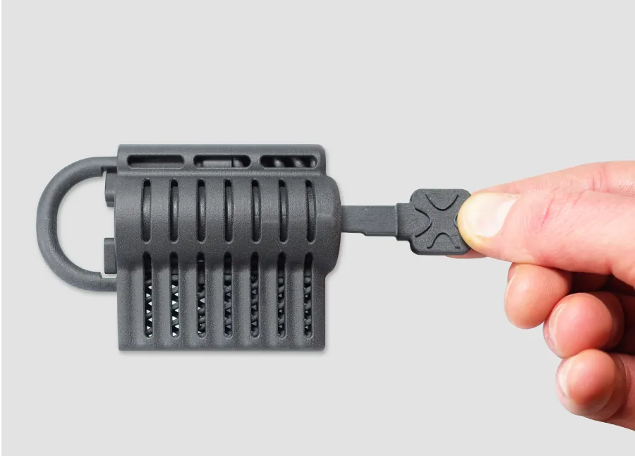 sinterit sls 3d printer 3d printed lock