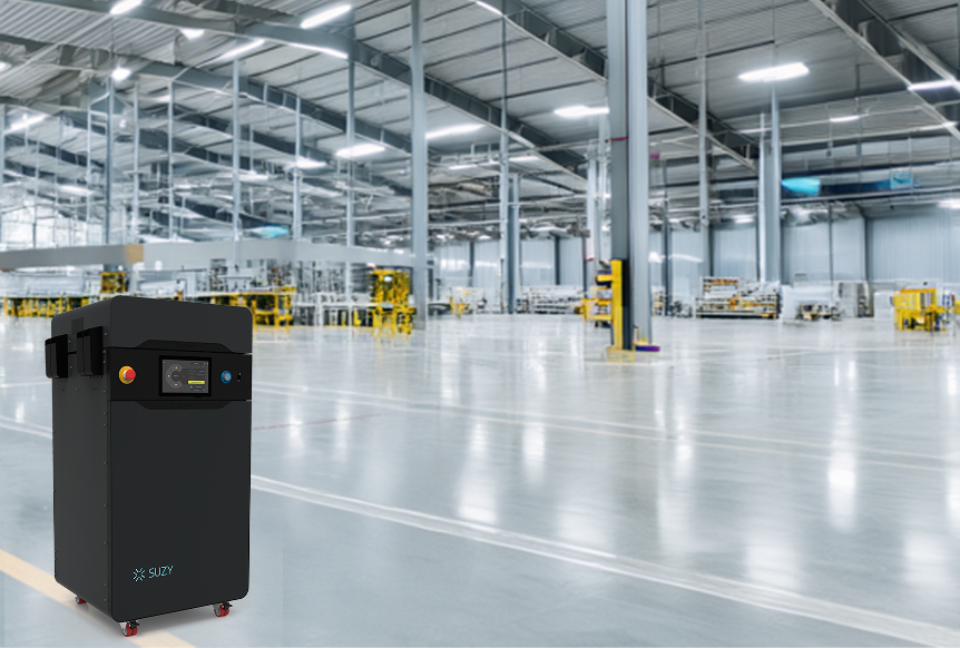 Drukarka SLS 3D SUZY na hali produkcyjnej