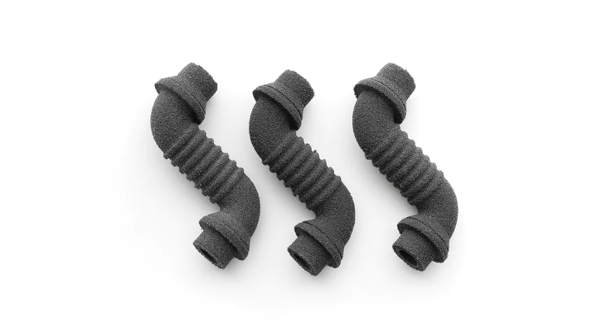 3D printed flexible replacement hoses in PA11