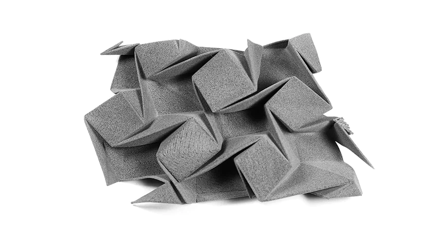 Complex 3D printed geometric model for testing