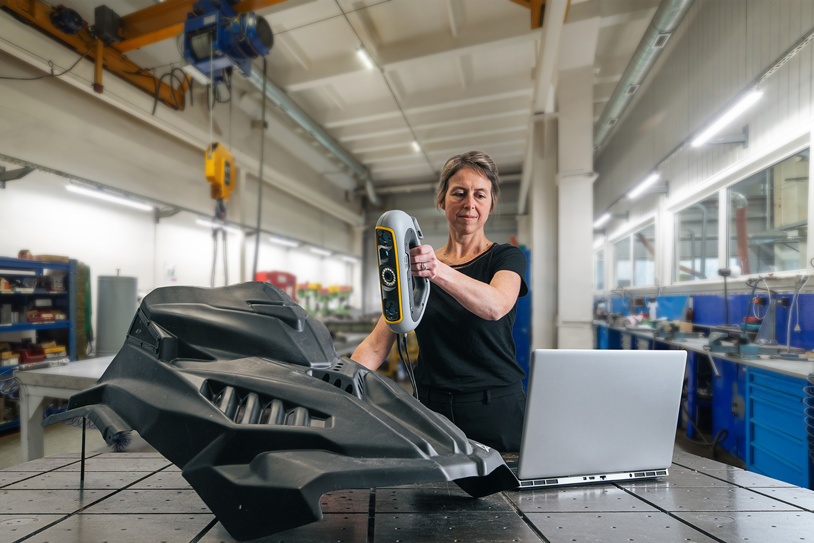 Peel 3D scanning motor sport plastic