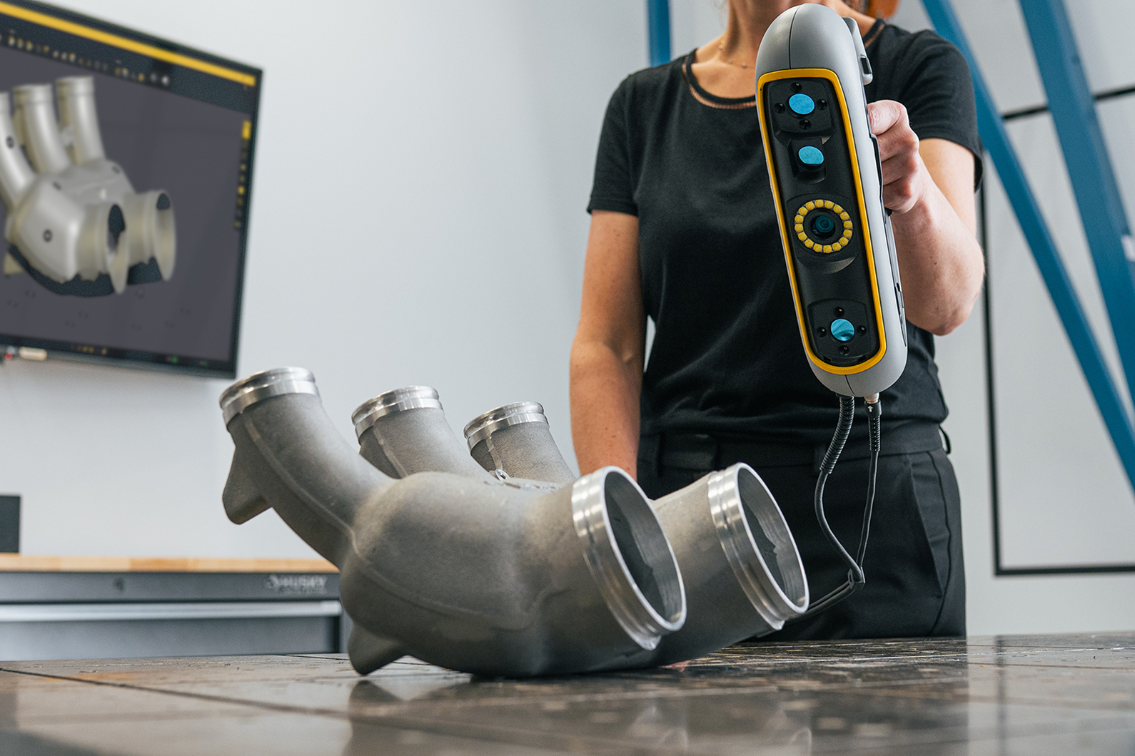 Peel 3D scanning pipe