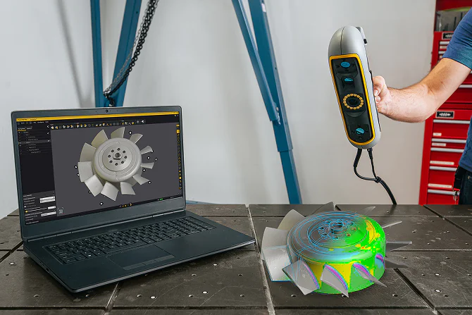 Peel 3 Scanning impeller